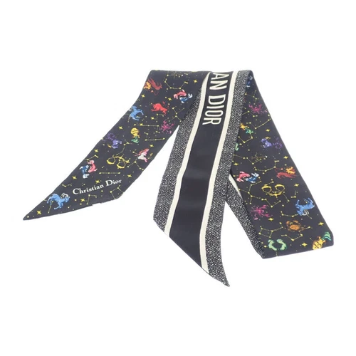 SKA Ohh ! Christian Dior Co I H R foulard toute soie noir femme occasion
