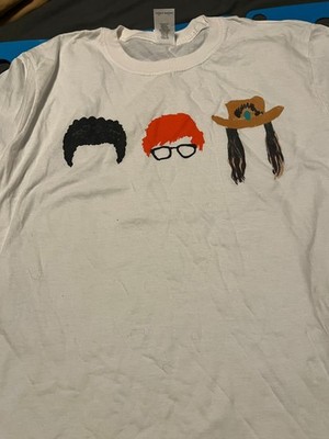 Ed Sheeran Bruno Mars Chris Stapleton NEW White T-shirt Size M Collaborations