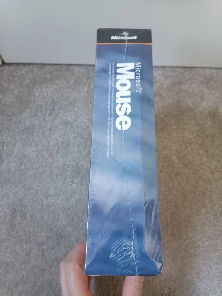Vintage Boxed Sealed Microsoft PC Mouse For Windows 3.1 & 95 Serial Port & PS/2 - Image 3 of 4