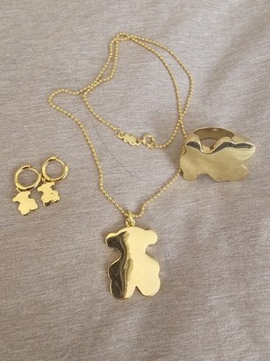 SWETT DOLLS 5 PIECES SET S925 GOLDEN PLATED