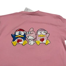 Rare Japanese Sanrio My Melody T-shirt with Donpen & Donko Don Quijote Penguin