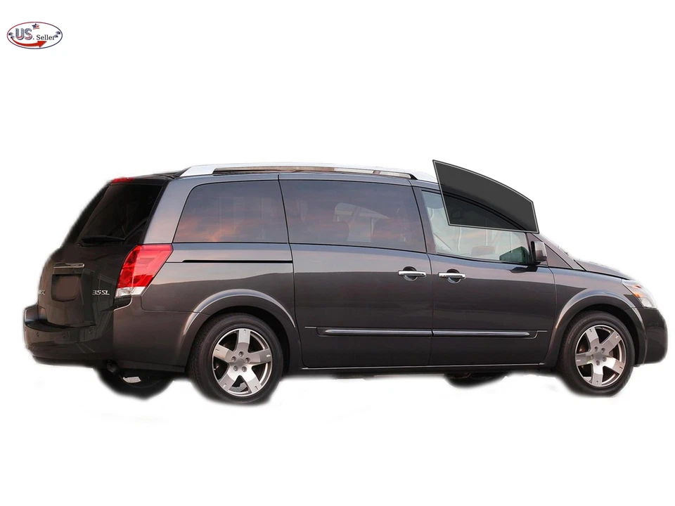 Kit de película de tinte de ventana de 2 capas precortada personalizada computarizada para Nissan Quest 04-09 Foto 2 de 4
