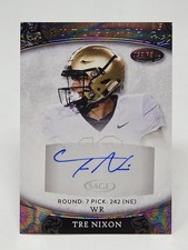 2021 Leaf Aspire Football Tre Nixon Auto Rainbow