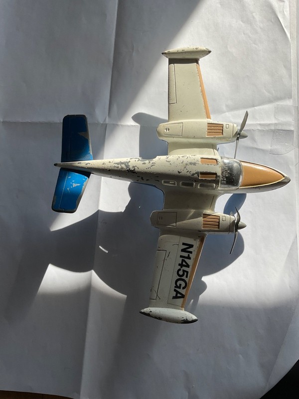 Gabriel Industries Hubley Division, V-Tail twin engine,  FREE SHIPPING