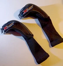 Callaway Golf X Hot formed hybrid golf club  head covers set of 2