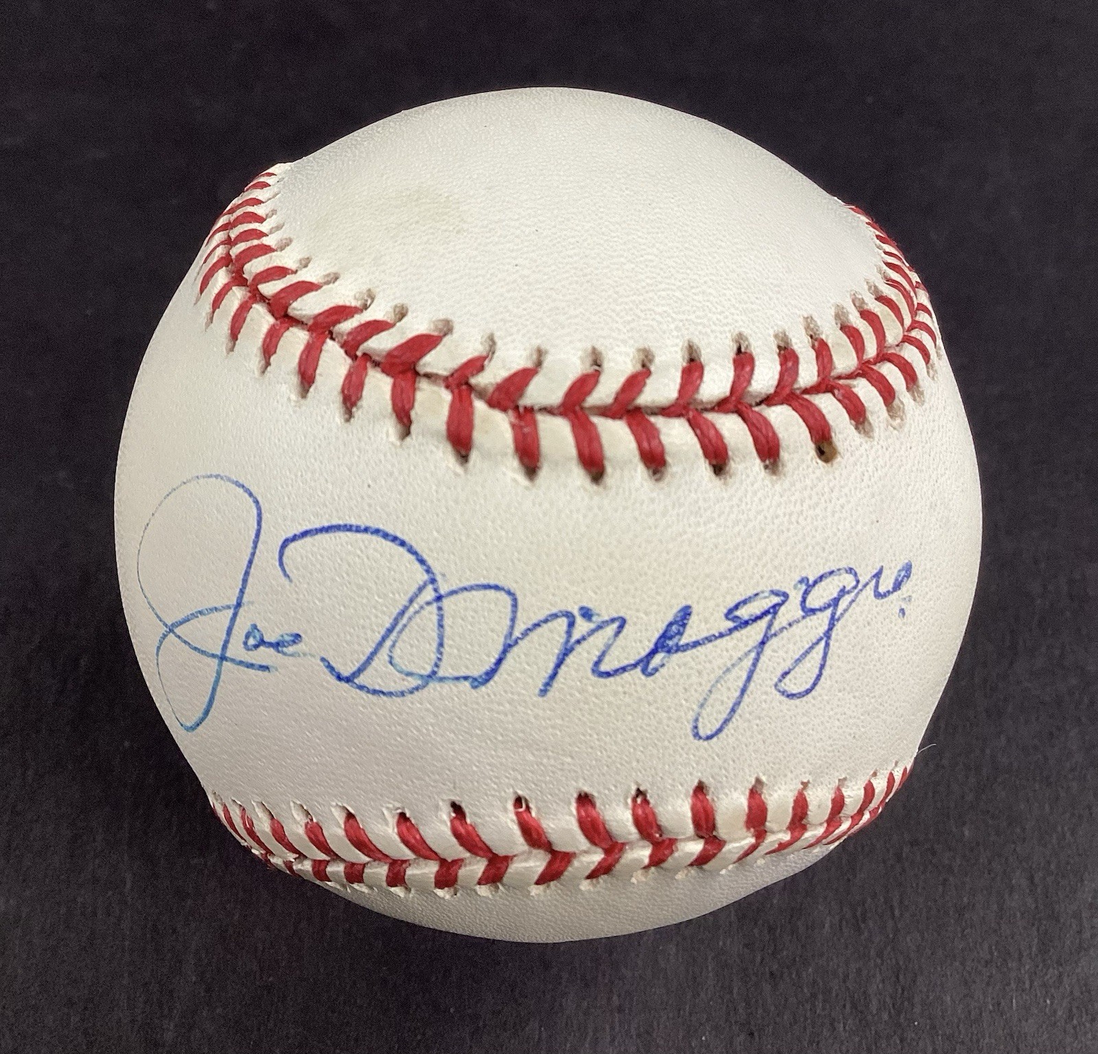 Joe DiMaggio Signed Baseball GAB Budig New York Yankees Autograph PSA/DNA