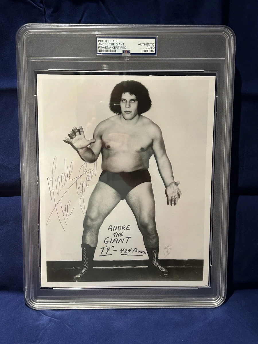 Wrestling Original Autographed Andre the Giant | eBay
