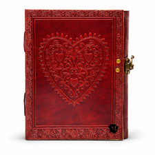 Premium Leather Diary for Writing Handmade Vintage Journal 6x8 200 Pages