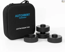 4pcs Rubber Jack Pad Support Point Adapter Jacking Trolly Car  Repair To