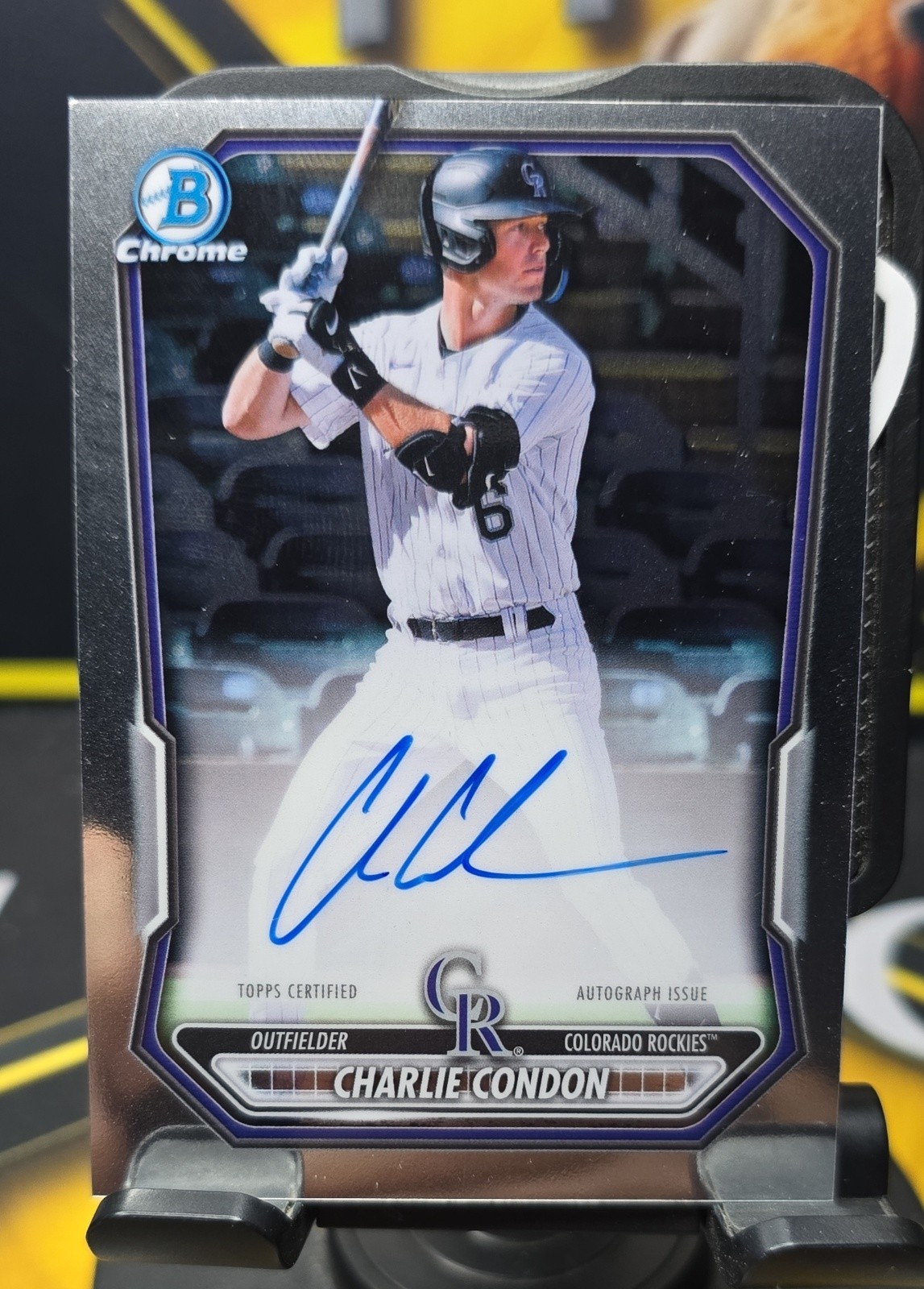 2026 Bowman - Chrome Prospect Autographs Charlie Condon #CPA-CC (AU, RC)