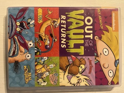 Nickelodeon Out of the Vault Returns (2016, DVD) Hey Arnold Angry Beavers CatDog