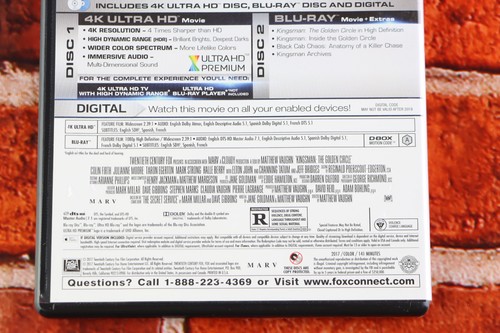 Kingsman The Golden Circle 4K Ultra HD + Blu-ray - Picture 5 of 6
