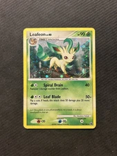 Pokemon TCG Leafeon 24/100 Deck Exclusive Holo! Damaged Condition! See Desc.
