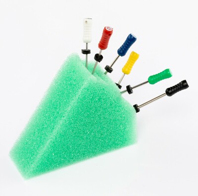 50 Pack Dental Endo Foam Triangular Sponges – Endodontic Inserts For Dental Procedures