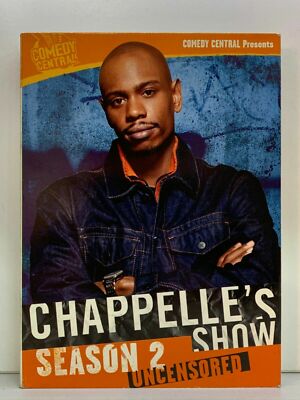 CHAPPELLE'S SHOW Season 2 Uncensored Comedy Central 2005 DVD Region 1