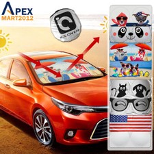 Foldable Car Sun Shade Visor Front Windshield Window Uv Block Cover Heat Shield Foldable Car Sun Shade Visor Front Windshield Window Uv Block Cover Heat Shield