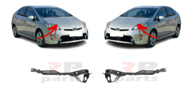 PAAR SET NEUE VORDERE OBERE SEITENSTÜTZE HALTERUNG VORNE FÜR TOYOTA PRIUS 2010 - 2016