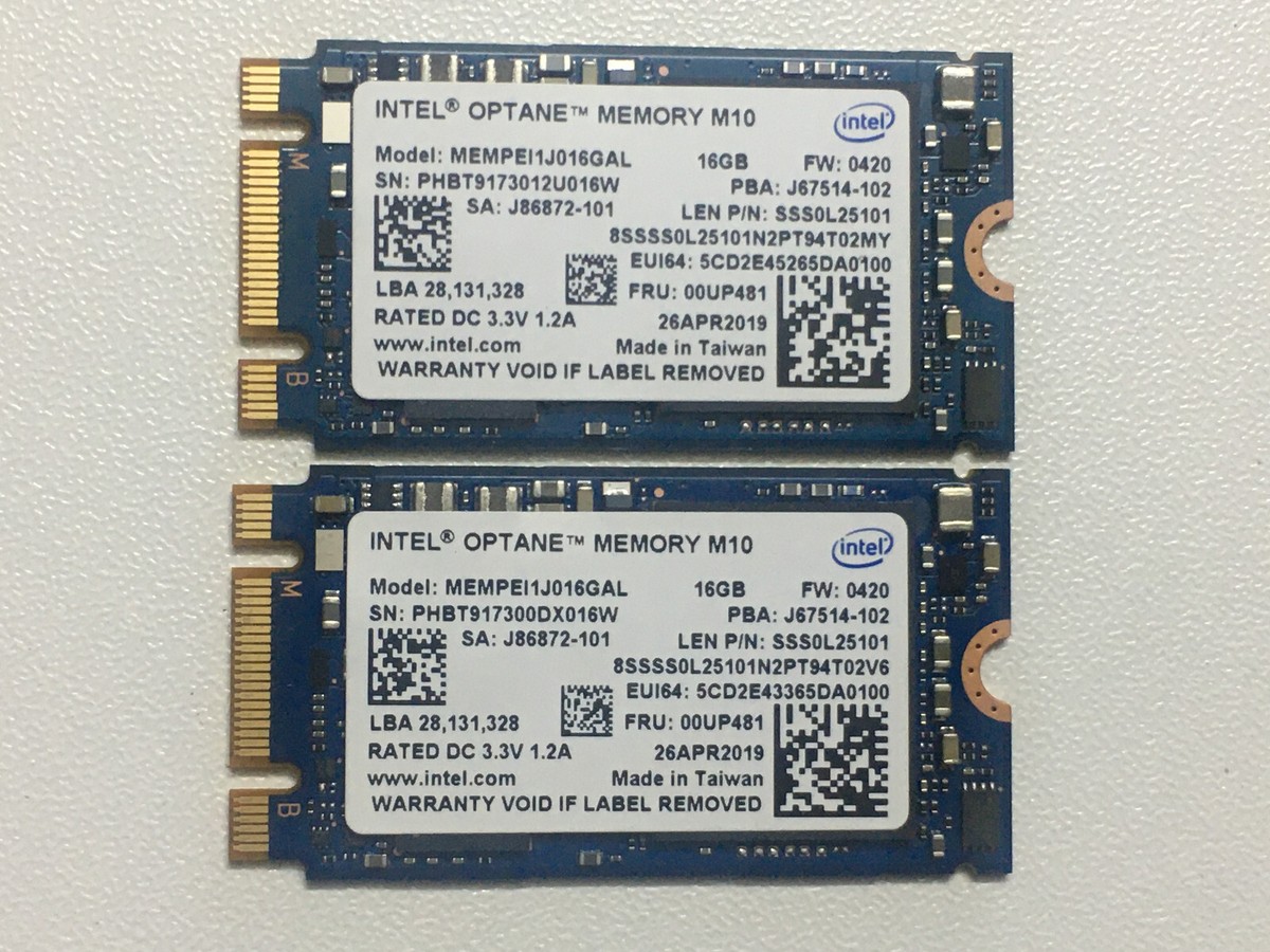 Solid State Storage 32gb Intel Optane Memory Meaning Optane