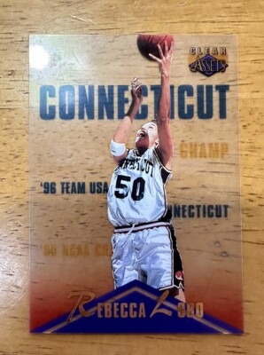 1996 Clear Assets #28 - Rebecca Lobo UConn Huskies