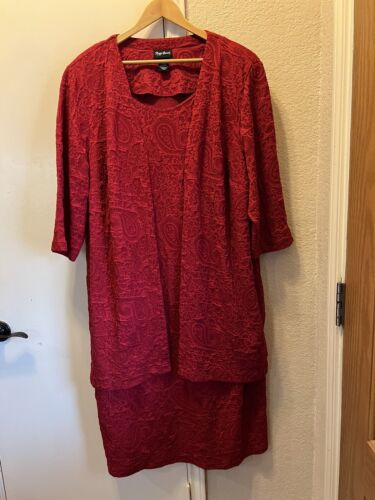 Maggie Barnes Red Dress 2X(22/24)