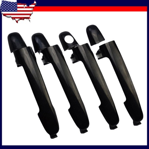 4Pcs Outside Exterior Door Handle Kits FL FR RL RR Fits For Hyundai ...