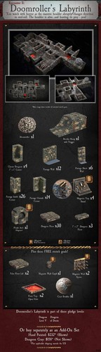 Dwarven Forge Kickstarter Dungeon of Doom Painted OOP Rare - Picture 12 of 17