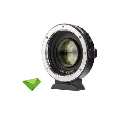 VILTROX EF-M2 II Focal Reducer Booster Adapter Auto-Focus 0.71x for Canon EF ...