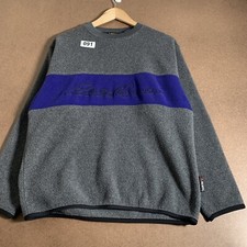 Vintage Eddie Bauer Sweater Adult Size Small Grey Long Sleeve Men  s 26x22 90  s