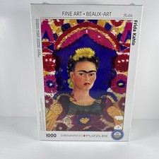 EuroGraphics 1000 Piece Jigsaw Puzzle Frida Kahlo Self Portrait