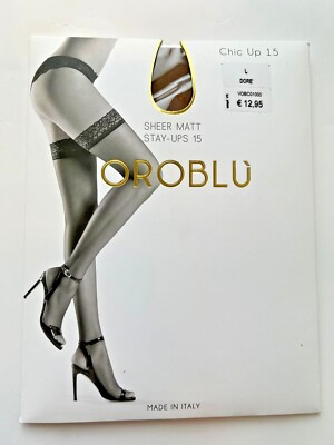 Oroblu halterlose Stümpfe Chic Up 15 matt stay-ups viele Farben