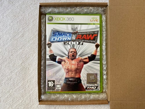 WWF SmackDown vs RAW 2007 XBOX 360 - UK PAL VGC - High Quality Packing - Tracked - Picture 2 of 10
