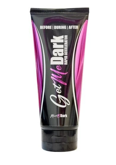 Get Me Dark Rapid Accelerator sunbed tanning lotion cream by MustBDark 200ML