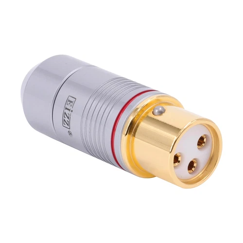 4pcs HIFI Audio XLR Cable Plug Pure Copper Gold Plated XLR Connector Male Female - Picture 6 of 12