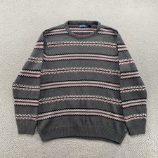 Chaps Men  s Heavy Cotton Knit Pullover Sweater Long Sleeve in Size XL