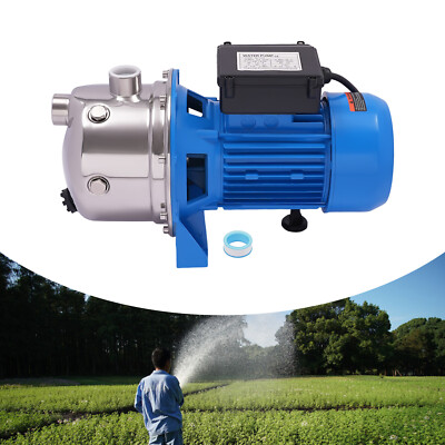 1.5HP Water Pump Electric Water Pump Shallow Well Pump 3.4m³/120.07 ft³/h 1100W