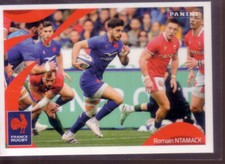 STICKER PANINI RUGBY RAGE DE VAINCRE 2023 ROMAIN NTAMACK FRANCE # 76