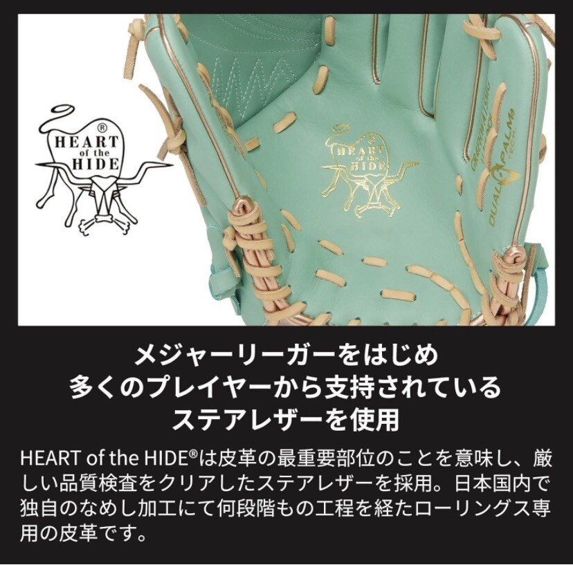 Rawlings Japan Baseball Glove Heart of the Hide WIZARD 11.75