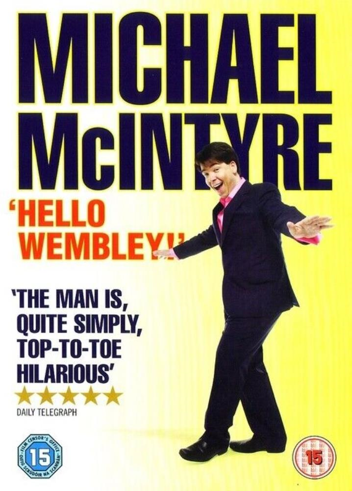 Michael McIntyre: 'Hello Wembley!' DVD (2009) Michael McIntyre FREE SHIPPING