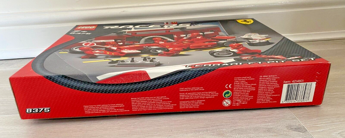 LEGO Racers 8375 Ferrari F1 Pit Set 2004 new sealed | eBay
