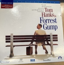 Forrest Gump Laserdisc Deluxe Widescreen 2 Disc LD Movie Tom Hanks and Extras