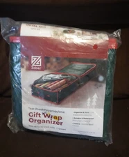 Zober Gift Wrap Organizer  Tear -Proof Polypropyline Fits up to 40 inch Rolls