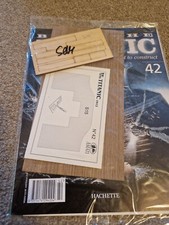 1/250 HACHETTE BUILD THE TITANIC MODEL SHIP ISSUE 42 INC PART PICTURED