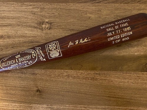 1965 HALL OF FAME BRAUN GOLD HOF INDUKTION BAT LE # 2 VON 500 PUD GALVIN NEU IM KARTON - Bild 12 von 12