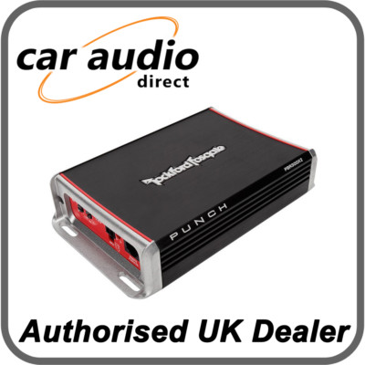 Rockford Fosgate PBR300X2 Auto Audio 2-Kanal Amp Verstärker Kompakt Sub/Lautsprecher