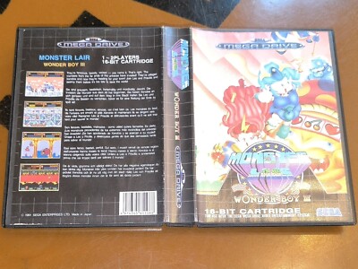 ## SEGA Mega Drive - Wonder Boy 3: Monster Lair / MD Spiel ##