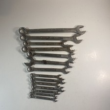 Vintage Craftsman -v Vv-series Mixed Sae Metric Combination Wrenches
