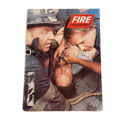 Fire Engineering Magazine Member of Engine 5 Revived NY FD VTG October 1979