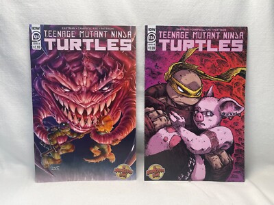 IDW Teenage Mutant Ninja Turtles #134 cvr A & B by Fero Pe & Kevin Eastman