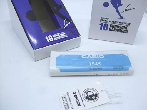 CASIO G-SHOCK DW-5600NS-7JR Shunsuke Nakamura Limited Watch Wristwatch Japan - Picture 13 of 13