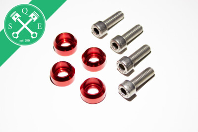 Schalensitz Befestigungssatz RED passend für Recaro Pole Position Sparco OMP 